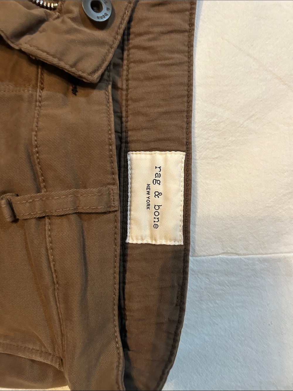 rag & bone Men’s Tan Chinos